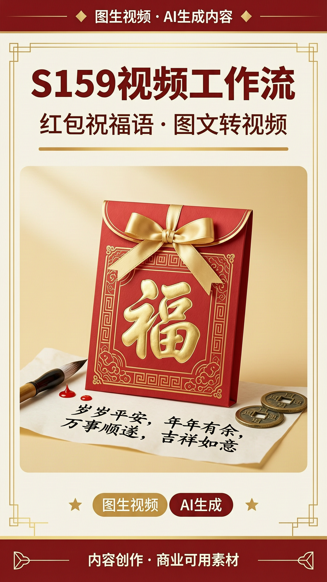 红包祝福语封面
