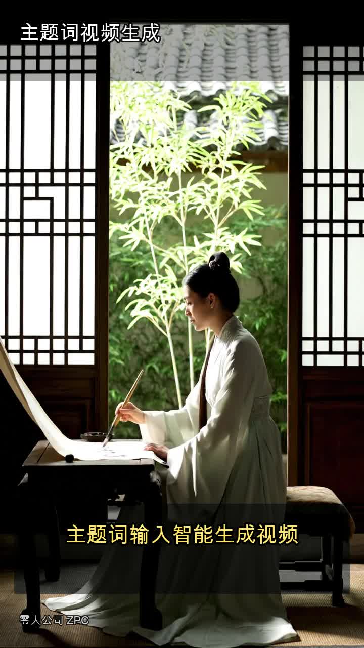 主题词生成视频封面