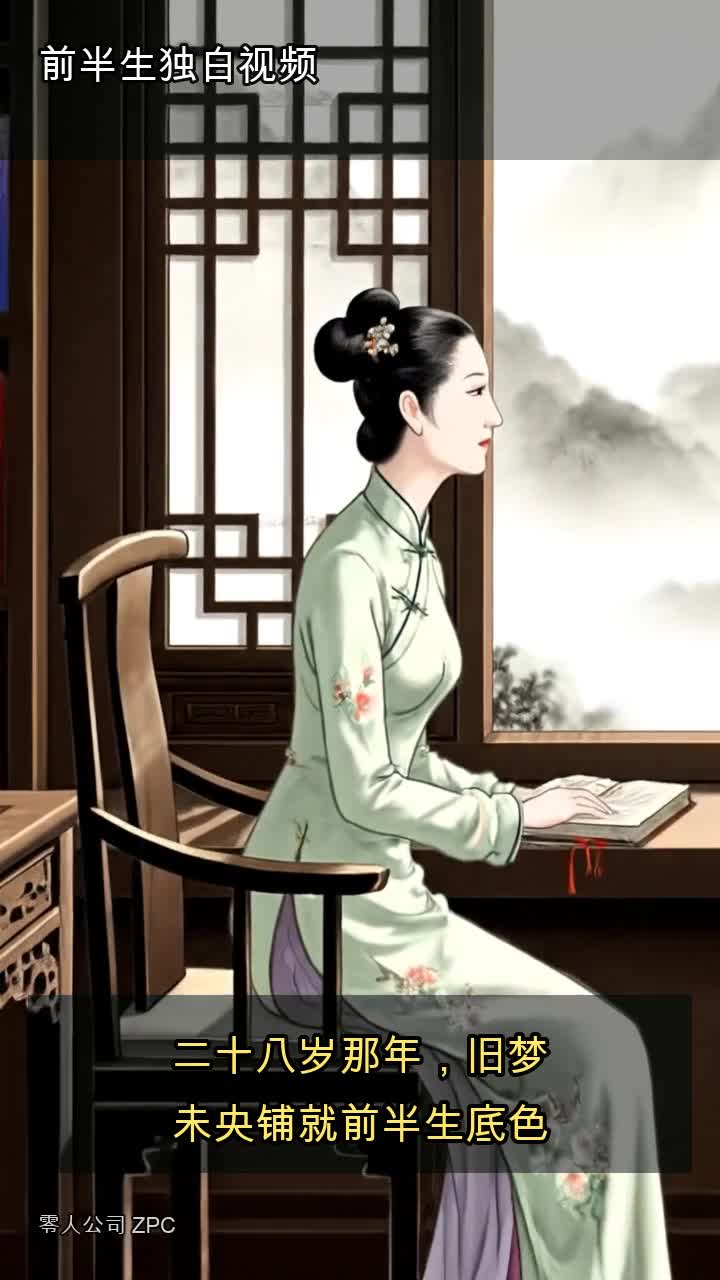 人物前半生独白视频封面