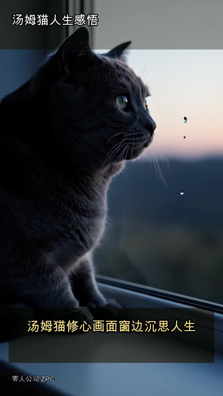 汤姆猫修心人生感悟视频封面