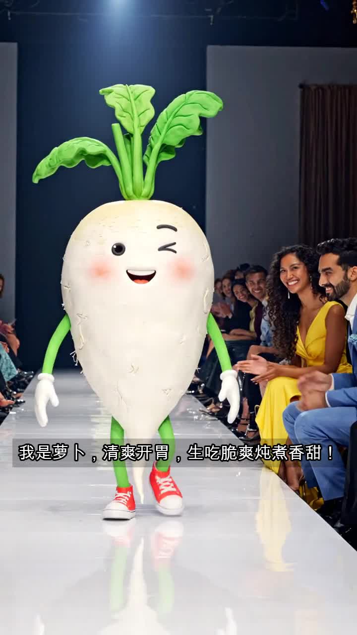 蔬菜走秀封面
